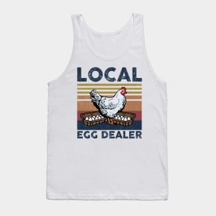 Local Egg Dealer - Cute Egg Breakfast Friend Tank Top